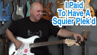 Plekd Squier Affinity Vs Fender Custom Shop Strat [upl. by Abdul]