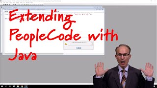 Extending PeopleCode with Java [upl. by Tolecnal974]