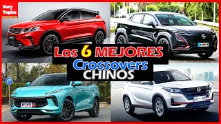 Los MEJORES 6 Crossovers Chinos 2022 ¿Con Cuál te Quedarías de Todos  Vary Topics [upl. by Gomar]