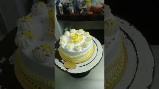 professional cake pinapple cake sponge soft cake desigm cake [upl. by Chrotoem]