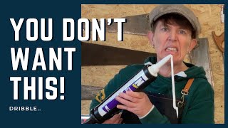 How To Use A Sealant GunCaulking Gun  DIY For Beginners [upl. by Lowell]