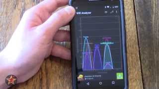 Android App Review Wifi Analyzer [upl. by Annoyed15]