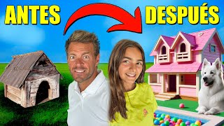 CONSTRUÍ UNA CASA DE ENSUEÑO PARA MI PERRO Itarte Vlogs [upl. by Ray]