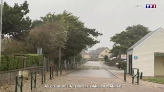 Tempête Ciaran  au cœur de la tempête dans la Manche [upl. by Boucher949]