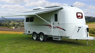 Luxury Fiberglass Camper by Oliver Travel Trailers  Small Travel Trailers [upl. by Aliehc457]