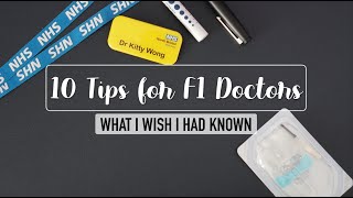 10 tips for new FY1 Doctors  What I wish I knew [upl. by Ahsaenat953]