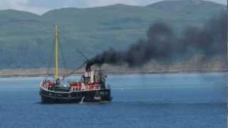 VIC32 STEAM PUFFER CRINAN [upl. by Aldric]