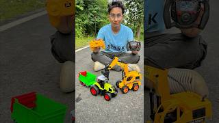 Rc Excavator and Rc Tractor truck Unboxing🔥 [upl. by Henn]