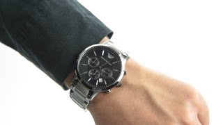 Emporio Armani Chrono Watch AR2434 [upl. by Ume]