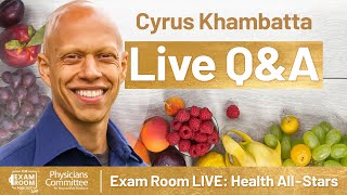 5 Tips to Reverse Diabetes Naturally with Cyrus Khambatta PhD  Exam Room LIVE Health AllStars [upl. by Isaacson]