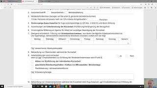 Coronavirus Kurzarbeitergeld beantragen KUG Prüfungsgespräch und Einverständniserklärung Teil 13 [upl. by Clyde]