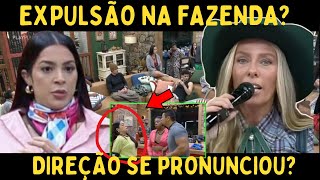 A FAZENDA 16 LUANA EXPULSA DIREÇÃO ANALISA CENAS QUEBROU ITEM DE ELIMINAÇÃO DE CONTRATO E SITUAÇ [upl. by Nichola]