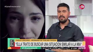 Polémicas declaraciones de la hermana de Thelma [upl. by Keene]