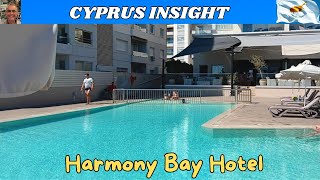 Harmony Bay Hotel Limassol Cyprus  2024 Tour [upl. by Hgielram]