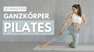 20 MIN Pilates Ganzkörper Flow für Anfänger  Pilates Workout  Anfänger amp Einsteiger  Tina Halder [upl. by Ennirroc]