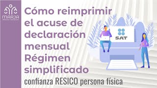 Ejercicio práctico de Régimen Simplificado de Confianza Personas físicas y Morales 2022 [upl. by Yrrol]