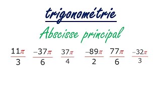 Déterminer labscisse principal [upl. by Rafaela419]