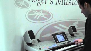 James Woodcock and the Yamaha Tyros4 Keyboard [upl. by Burnett]