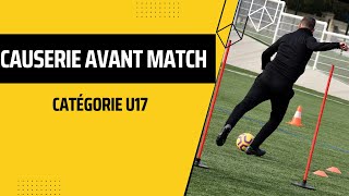 Causerie avant match  Les étapes dun bon discours [upl. by Adaha144]