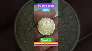 I Bought The Best Coin From Slovakia 50 Euro Cents Coin [upl. by Reffineg722]