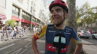 La dernière réaction de Tony Gallopin avant sa retraite sur Paris  Tours 2023 [upl. by Ecinuahs]