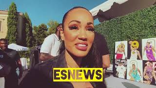 Deontay Wilder Wife Teli On Andy Ruiz Fight amp Hear What He Tells Her About The Fight EsNews Boxing [upl. by Acherman]