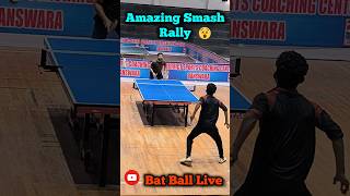 Smash vs Defence Rally 😮 Ping Pong Set Point 🏓 Set Point in Table Tennis [upl. by Ahsercal27]