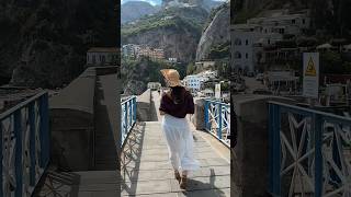 Exploring Amalfi coast italy 🇮🇹🏝️ youtubeshorts shortvideo neehariaz [upl. by Nileve338]