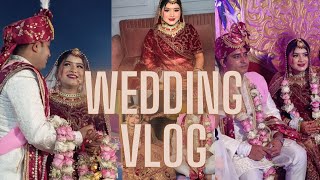 MY WEDDING VLOG BIG DAY vibeswithtanisha [upl. by Anerbas806]