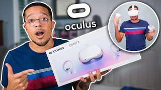 Oculus Quest 2 Unboxing Gameplay and Review  Best VR for Beginners [upl. by Etnovahs466]