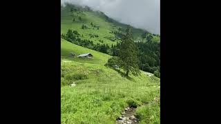 UN PEU DE FRAÎCHEUR EN MONTAGNE Petit torrent dans l’alpage du Col des Aravis  La GiettazSavoie [upl. by Otrebireh]