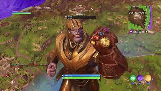 FortniteThe power of THANOS no talking [upl. by Richara207]