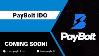 PayBolts upcoming IDO [upl. by Ynehpets]