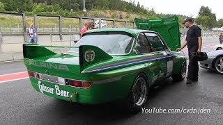 BMW E9 30 CSL Race Car  LOUD Sound [upl. by Mel660]