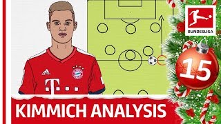 Joshua Kimmich Tactical Profile  Powered By Tifo Football  Bundesliga 2018 Advent Calendar 15 [upl. by Harmonia]