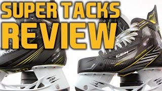 CCM Super Tacks Hockey Skates vs Tacks Skates Review amp Comparison [upl. by Motteo170]