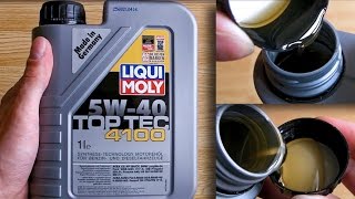 Liqui Moly Top Tec 4100 5W40 original product show [upl. by Masson499]