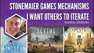 Stonemaier Games Mechanisms I Want Others to Iterate [upl. by Dercy]