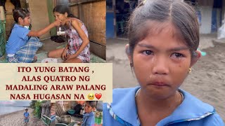 ITO YUNG BATANG  ALAS QUATRO NG MADALING ARAW PALANG NASA HUGASAN NA PART1 [upl. by Nilrac]