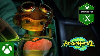 Psychonauts 2 REACTIONS  CoOp Comedy Reacts to Xbox Games Showcase E3 2021 [upl. by Oiluarb]