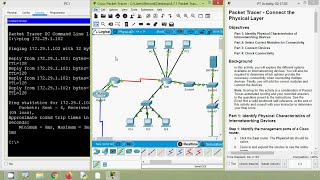 471 Packet Tracer  Connect the Physical Layer [upl. by Annelg103]