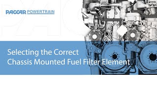 Primary Fuel Filter Selection [upl. by Ayekin731]