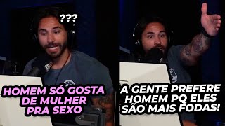 BIA E PETRY DISCUTEM SOBRE A HOMOAFETIVIDADE DO HOMEM [upl. by Annaik648]