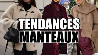 TENDANCES MANTEAUX HIVER 2023  2024 [upl. by Neelhtakyram379]