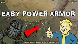 Easy Low Level Power Armor Fallout 76 BETA [upl. by Eihs]