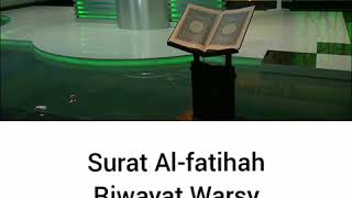 qari alfatihah Surat Alfatihah Riwayat Warsy [upl. by Dail]