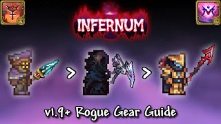 Calamity Infernum Mode Rogue Gear Progression Guide Terraria v144 [upl. by Ekaterina240]