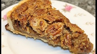 Making A Kentucky Bourbon Pecan Tart  Recipe [upl. by Dust]