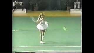 Chrissie Evert in the mid70s vs WadeCourtGoolagong [upl. by Yrogreg706]