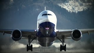 Transaero Airlines Boeing 777312 EIXLP  Abflug am Salzburg Airport Full HD [upl. by Arej]